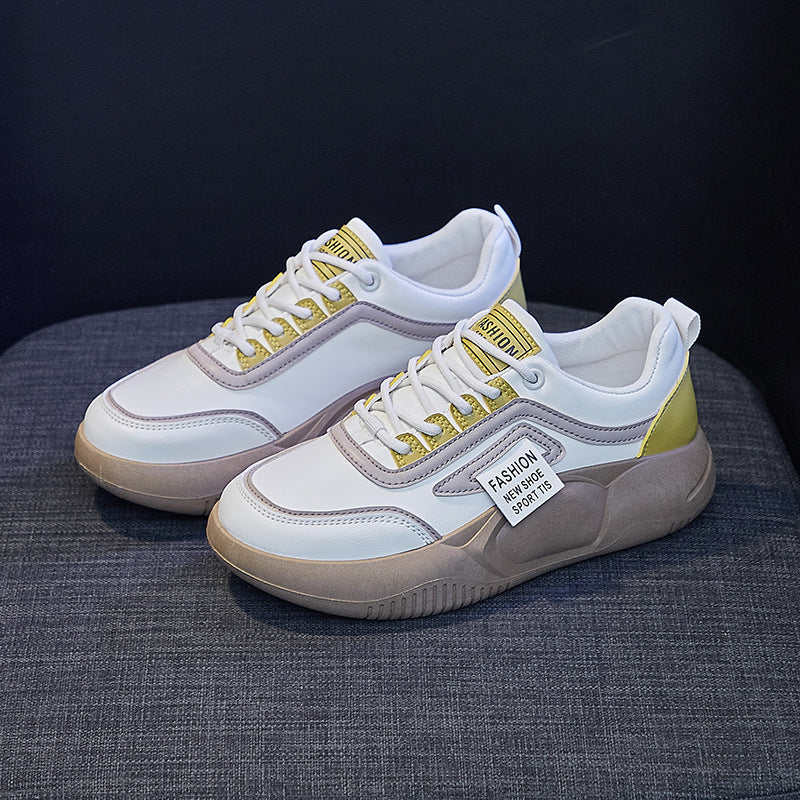 Dame Sporty Sneakers med ortopædisk støddæmpningsteknologi og åndbar overfladestruktur Stilla