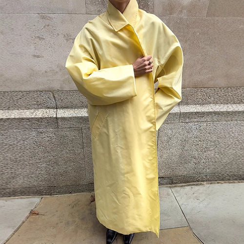 Damer Komfortabel Oversized Trenchcoat Stilla