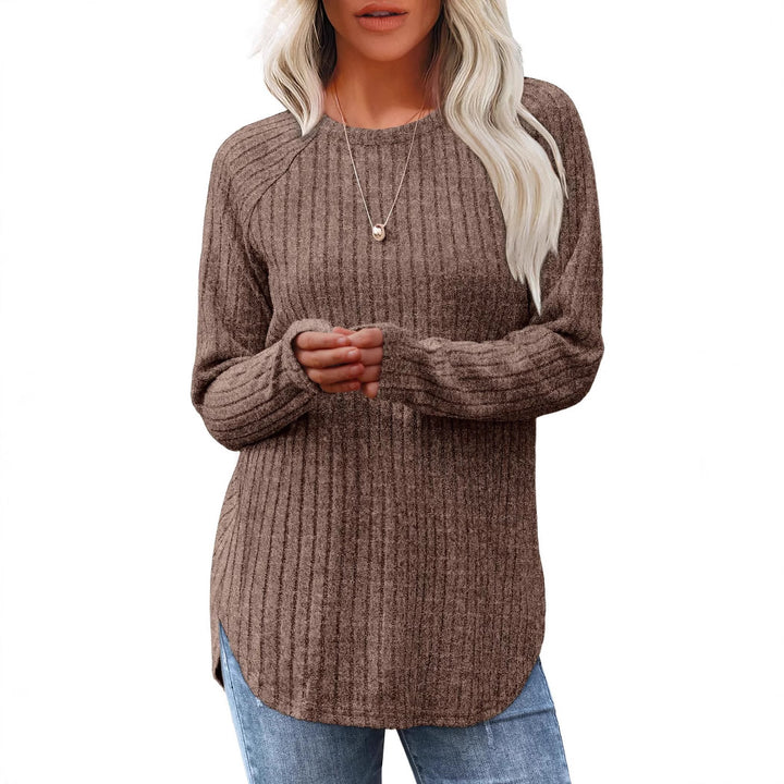 Dame alsidig strikpullover Stilla