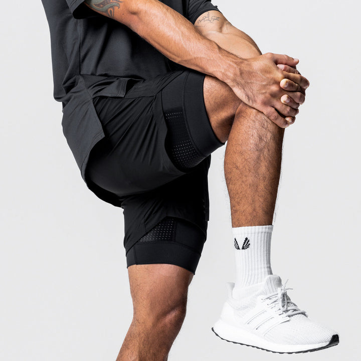 Herrer Sportslige Hybrid-Shorts med Inderside Stilla