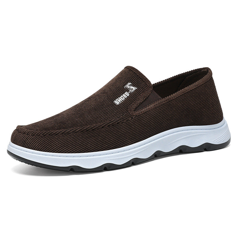Herre Behagelige Slip-On Fritidssko med skridsikker sål og åndbart overmateriale Stilla
