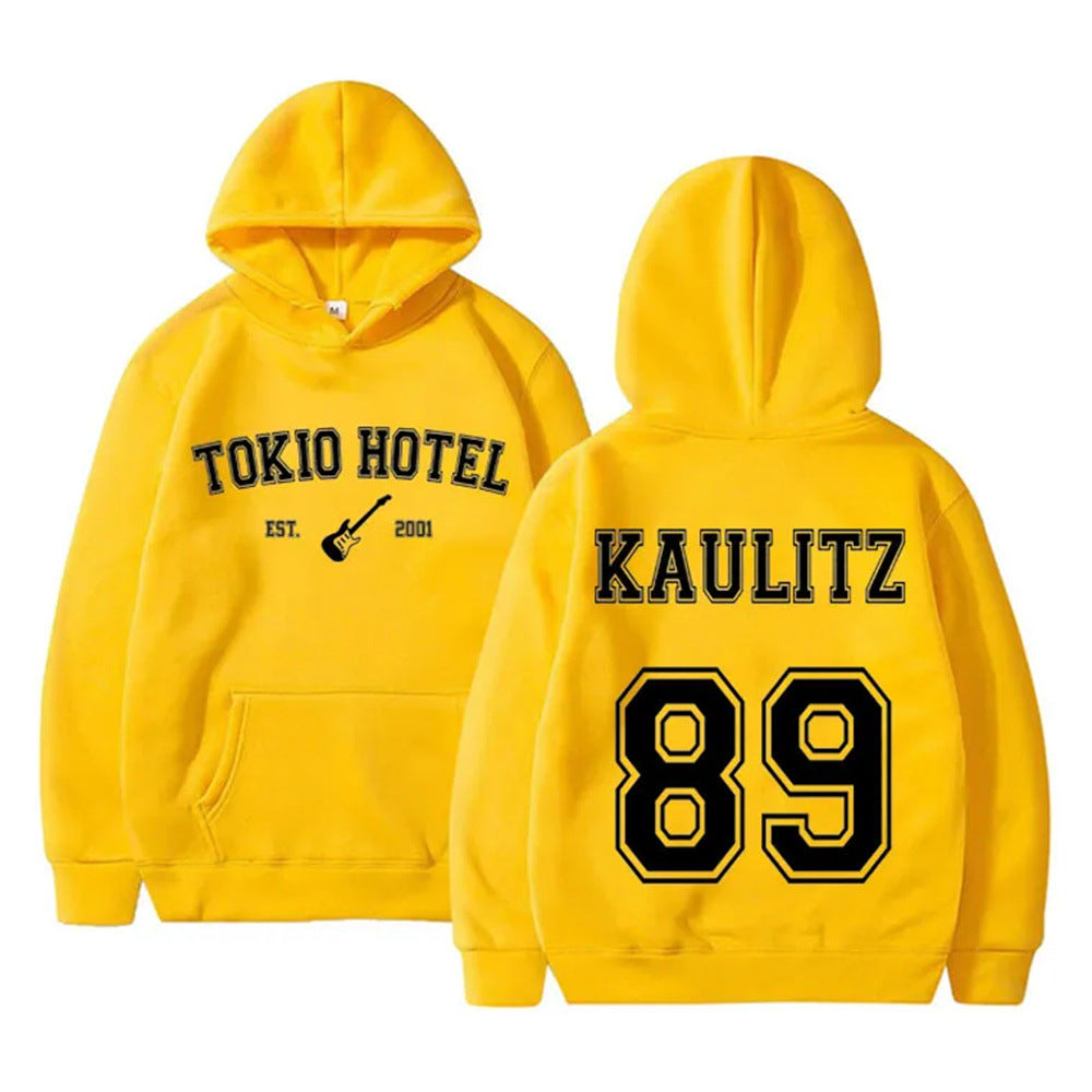 Dame hoodie med moderne bånddesign og komfortabel pasform Skovae