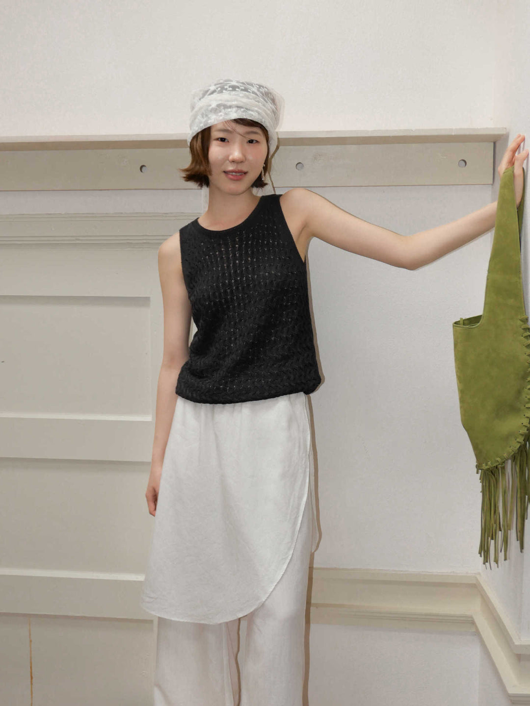 Dame sommerligt Maxikjole med tidløs chiffon-look og elegant flow Stilla