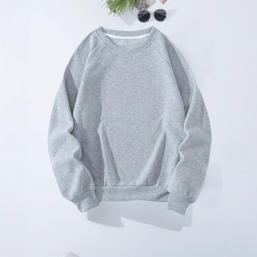 Kvindernes komfortable sweatshirt med raglanærmer Skovae