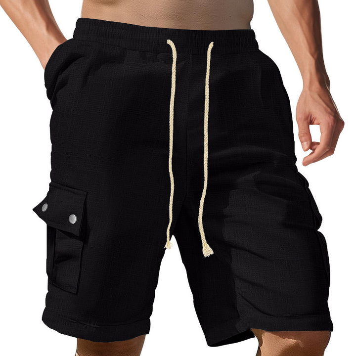 Herrer cargo-shorts med praktiske s angrivelser og justerbar talje Stilla