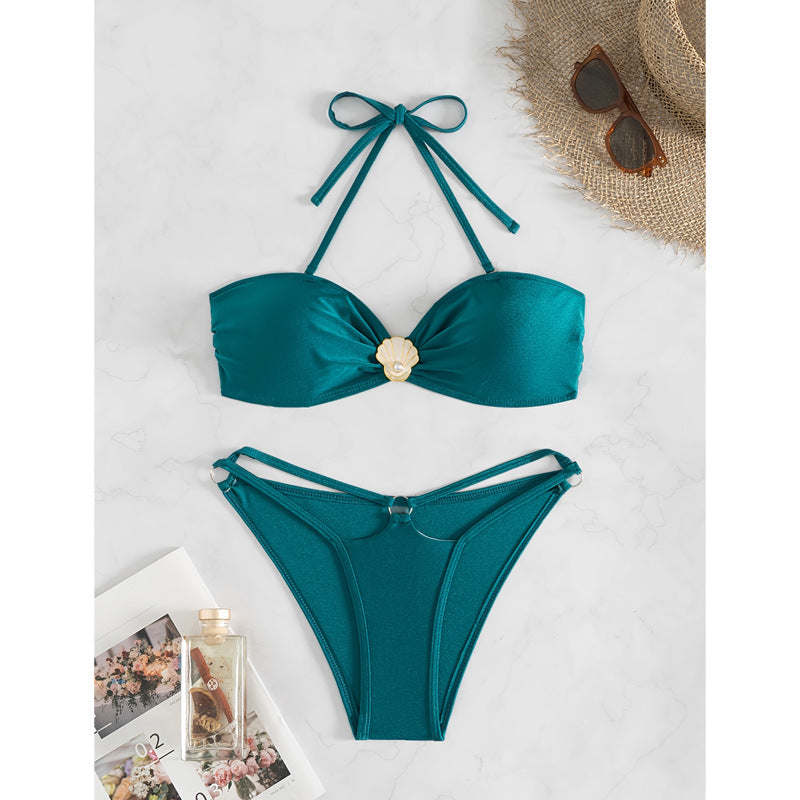 Dame Shell Akcent Bikini Sæt Stilla