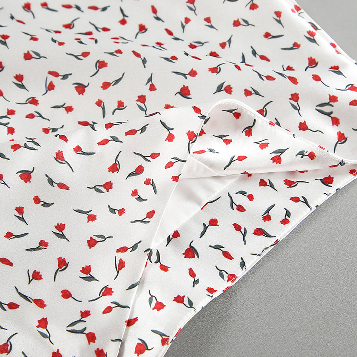 Damer Elegant Midi-Nederdel med blomsterprint og rummelig pasform Stilla