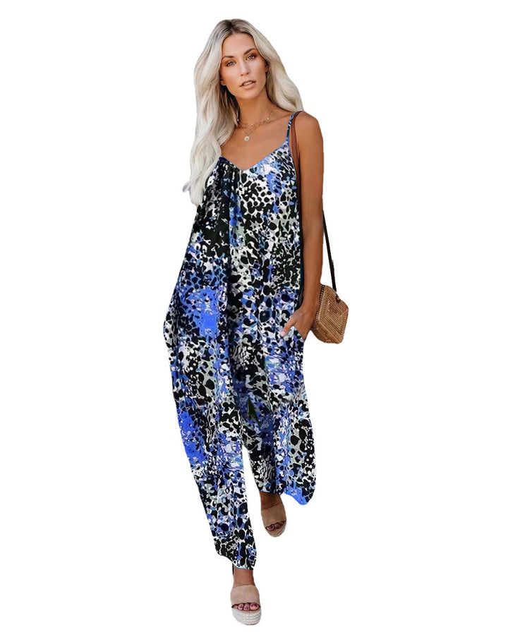 Dame Loose-Fit Abstrakt mønster overall Stilla