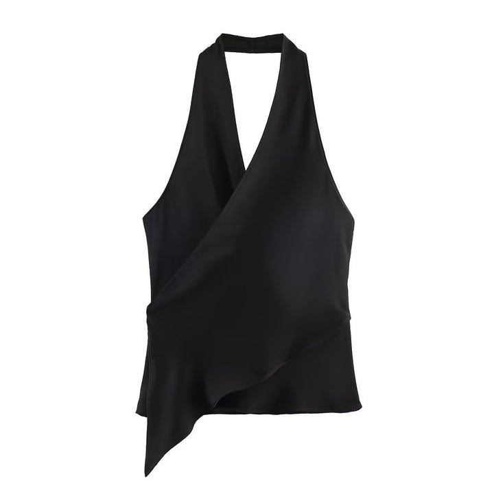 Dame Wickelbluse med V-hals Skovae
