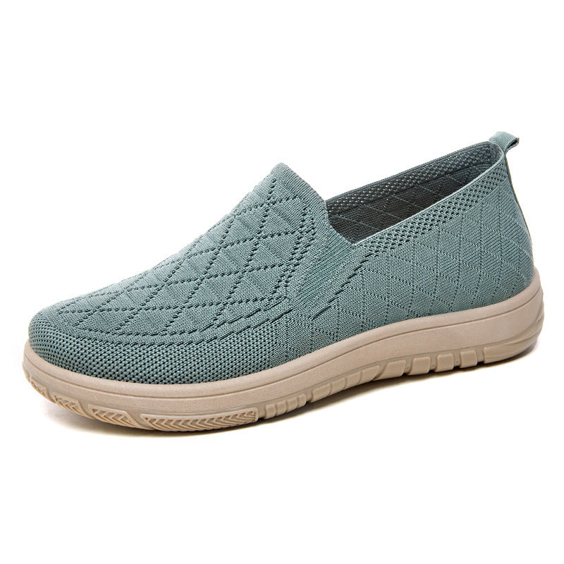 Dame Casual Komfort Slip-On Sneakers med struktureret overdel Stilla