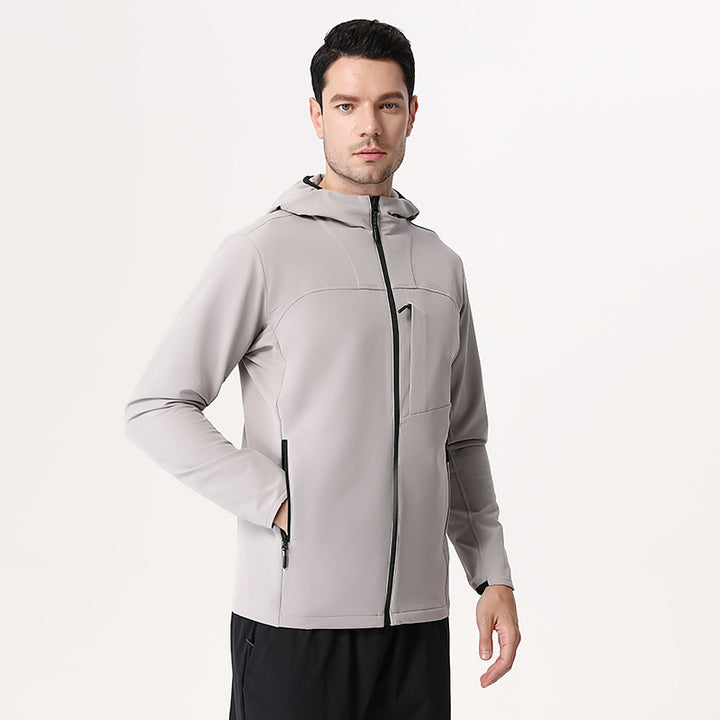 Herrer Sportiv Outdoor-jakke med åndbart materiale Stilla