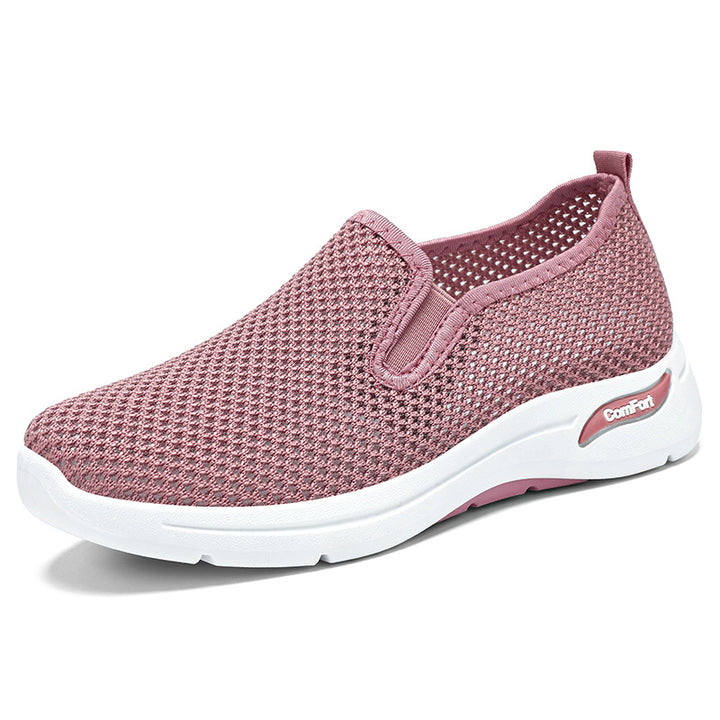 Dame Behagelige Slip-On Sneakers med åndbart Overmateriale Stilla