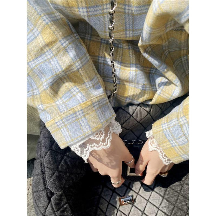 Dame Ternet Bluse i Oversized Stil Stilla