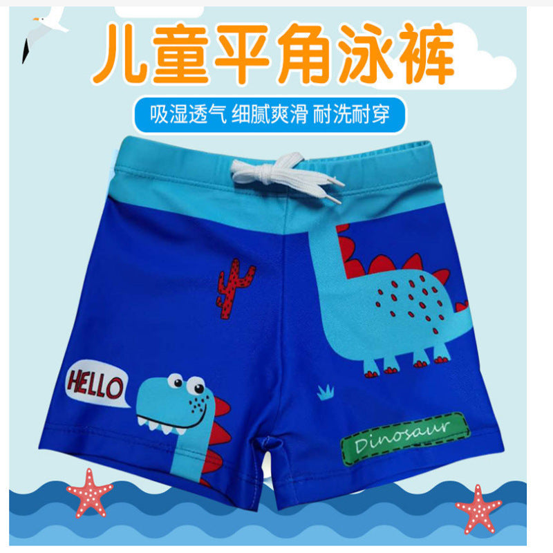 Drengernes bad shorts med maritimt motiv Skovae