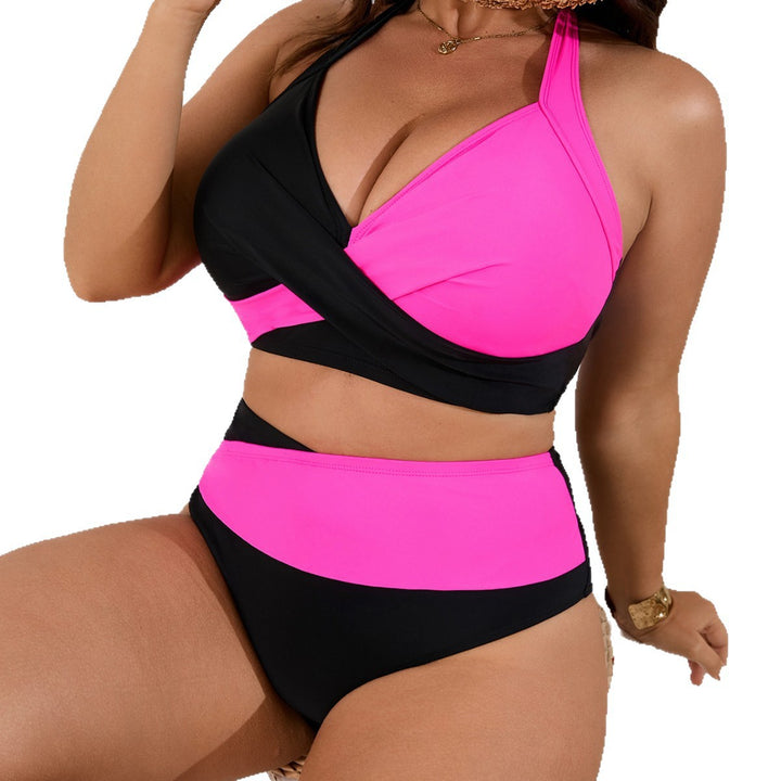 Dame Sporty Wrap Bikini med højtaljede bukser Skovae
