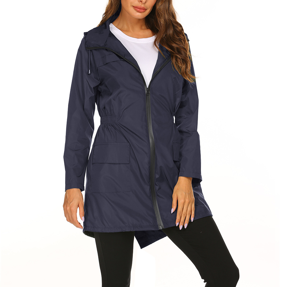 Stilla | Dame Hætte Raincoat