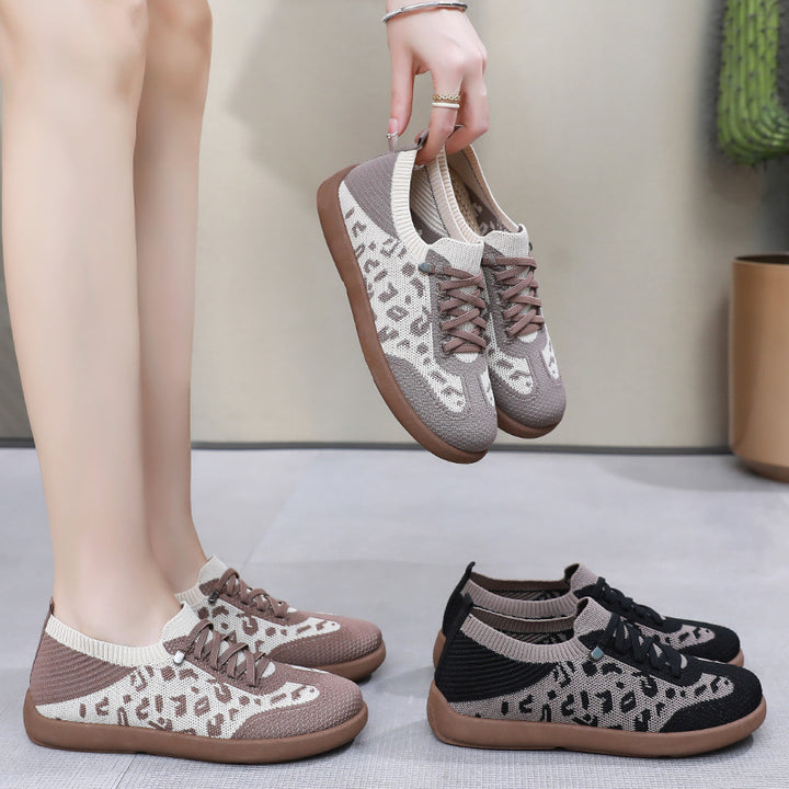 Dame Sporty Sneakers med let tekstil-overdel og fleksibelt komfortdesign Stilla