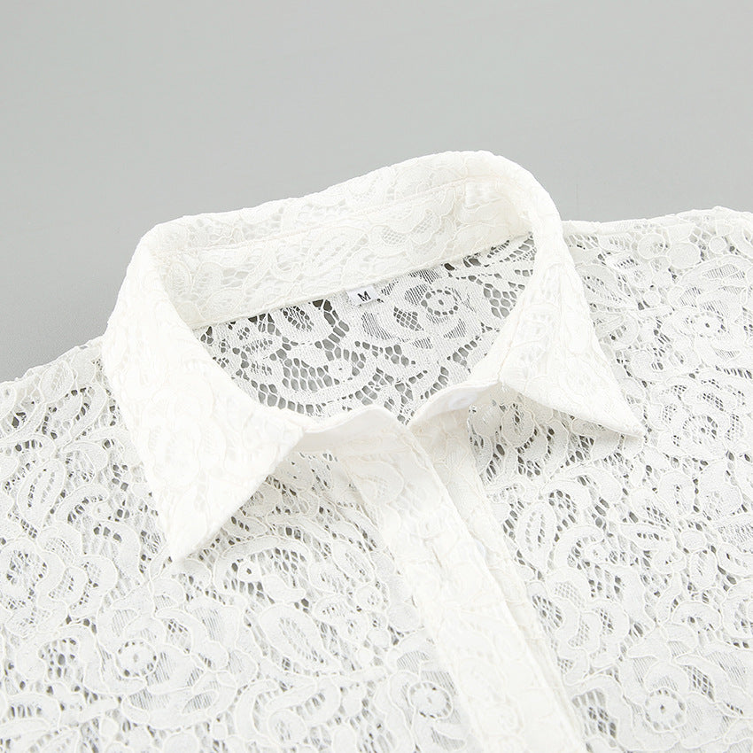 Dame spidsbluse i casual oversized-snit med praktiske lommer Stilla