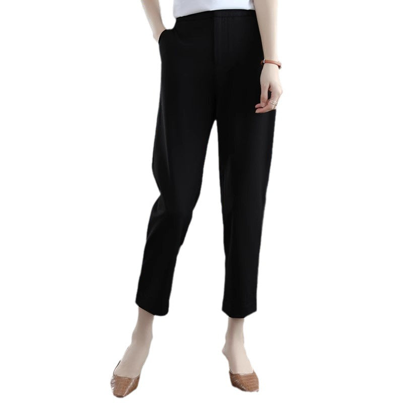 Dame elegant Chino-bukser med høj talje og afslappet silhuet Stilla