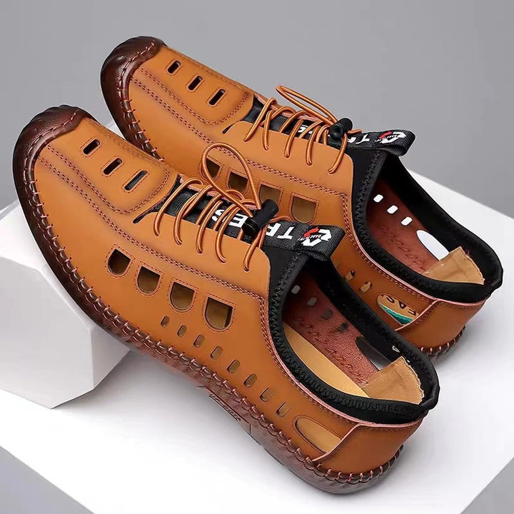 Herrer Let Åndbar Åben Design Sneakers Stilla