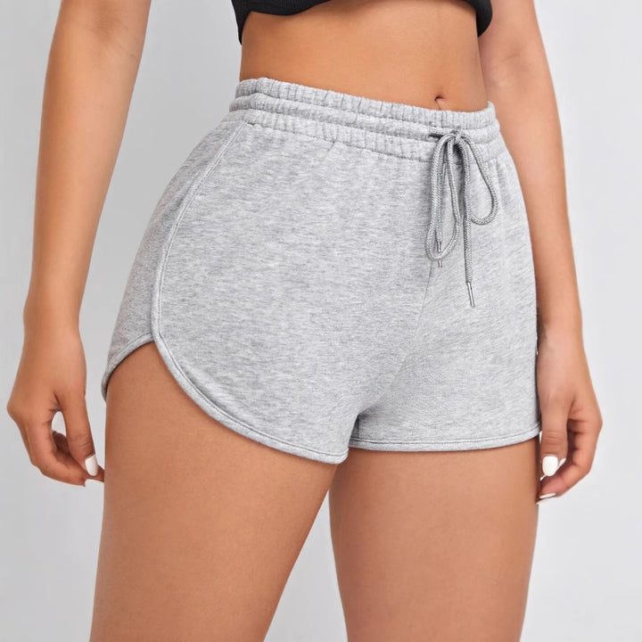 Dame behagelige fritidsshorts med elastisk bælt og justeringssnor Stilla