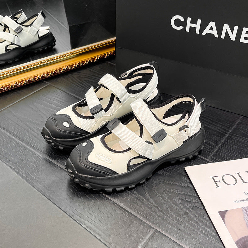 Dame Outdoor-sandaler med justerbare remme Stilla