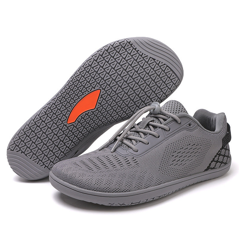 Unisex nan barbens inspireret strik-sneaker med elastisk pasform, hurtigstræk snor og skridsikker helgummisål Skovae