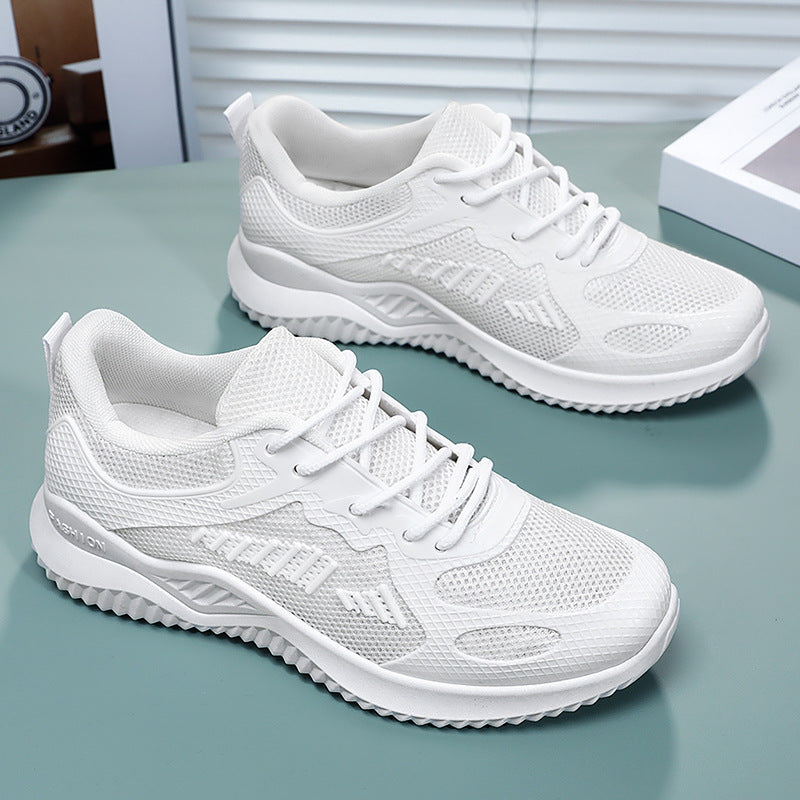 Herrer Åndbar Sport-Sneaker med stødabsorberende sålprofil og fleksibelt mesh-overmateriale Stilla