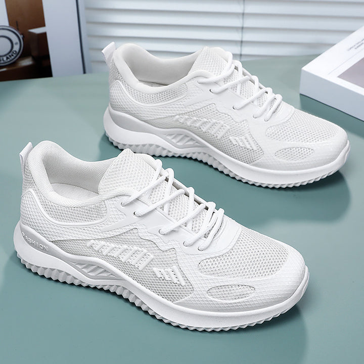 Herrer Åndbar Sport-Sneaker med stødabsorberende sålprofil og fleksibelt mesh-overmateriale Stilla
