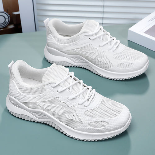 Herrer Åndbar Sport-Sneaker med stødabsorberende sålprofil og fleksibelt mesh-overmateriale Stilla