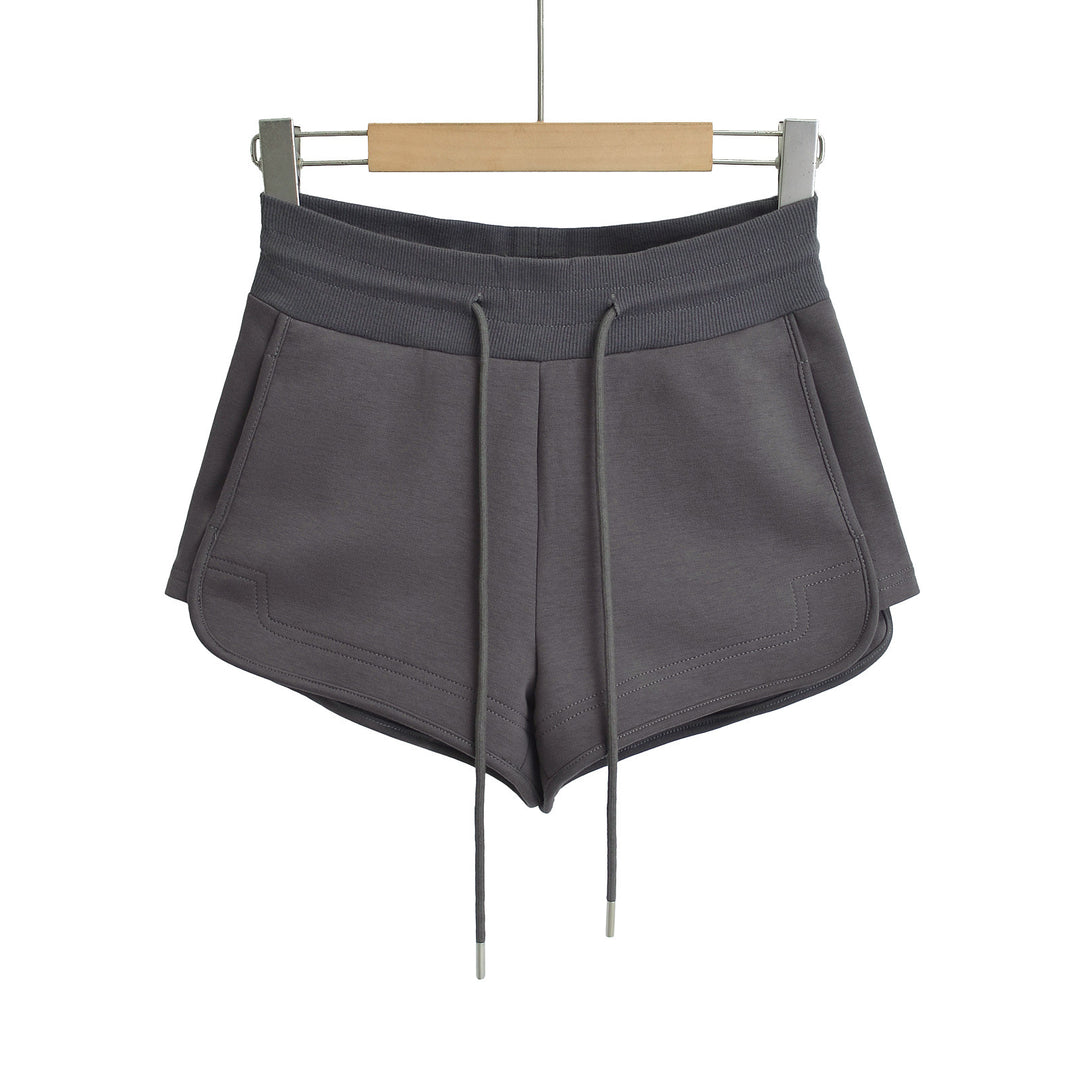Dame Sporty fritidsshorts med justerbar snøre og afslappet design Stilla