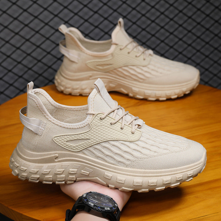 Herrer Komfortable Løbesneakers med fleksibel Sål og åndbar Struktur Stilla