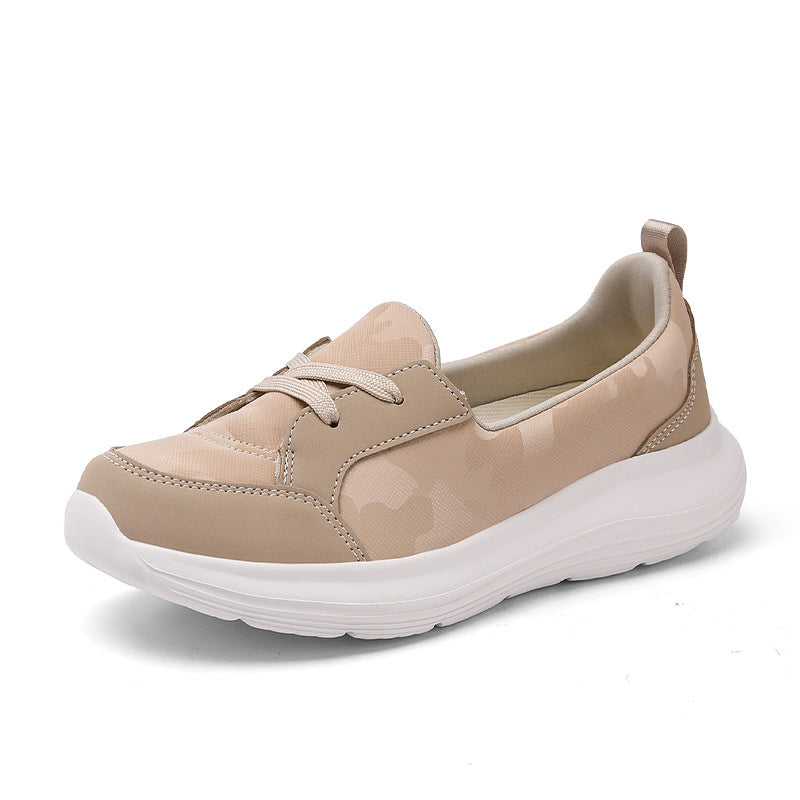 Dame nan komfortabel slip-onsneaker med memory-fodergel og støddæmpende skumsål Skovae