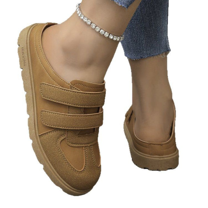 Dame behagelige Clogs med justerbare velcro-remme og ergonomisk fodseng Stilla