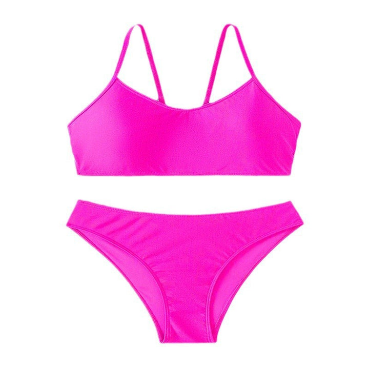 Dame To-delt Bikini-sæt med justerbare stropper og komfortabel pasform Skovae