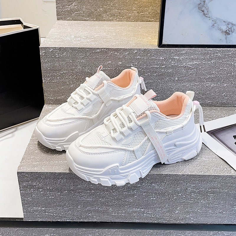 Dame Sporty Sneakers med åndbart mesh-oberstoff og skridsikker sål Stilla