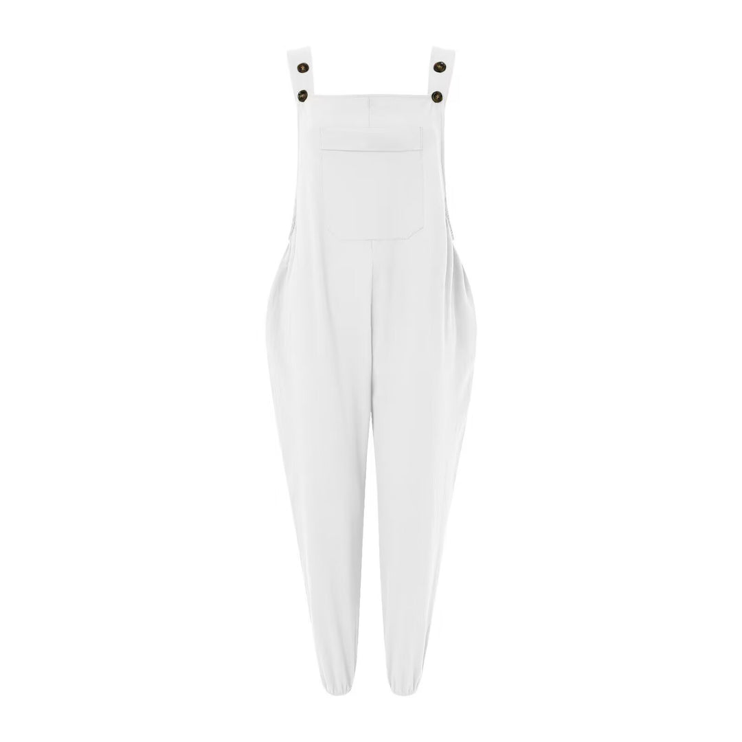 Dame stilfulde overalls med lommer Stilla