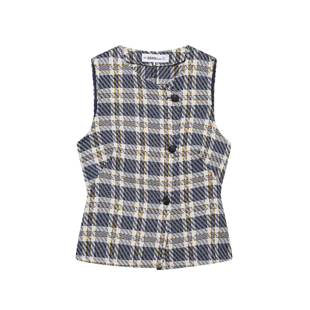 Femme Struktureret Ternet Utility-Vest Stilla