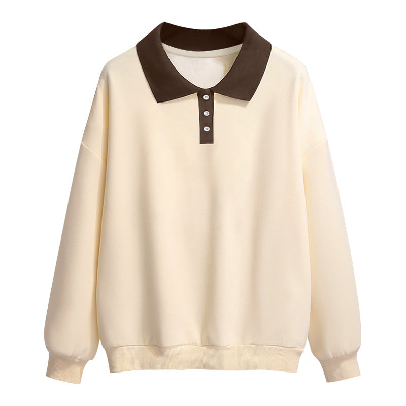Dame Stilfuld Krave sweater med knapdetaljer Stilla