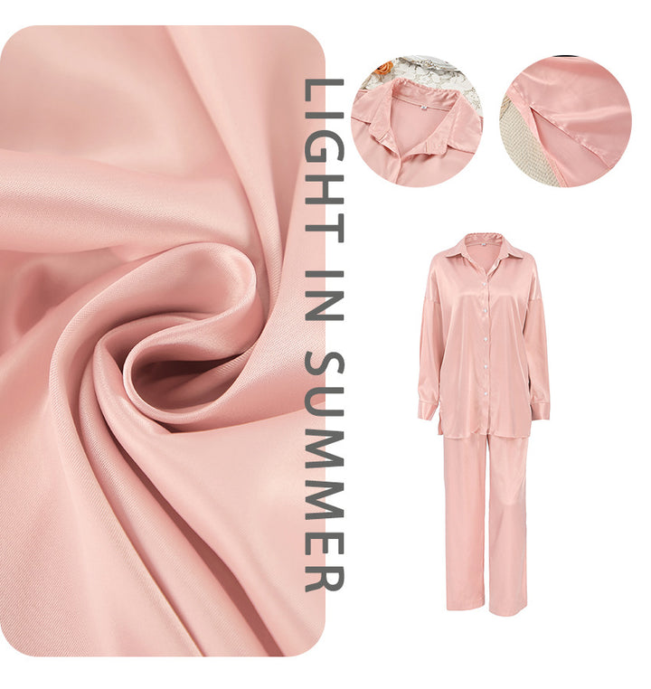 Dame Satin top i elegant oversized snit med knapdetaljer Stilla