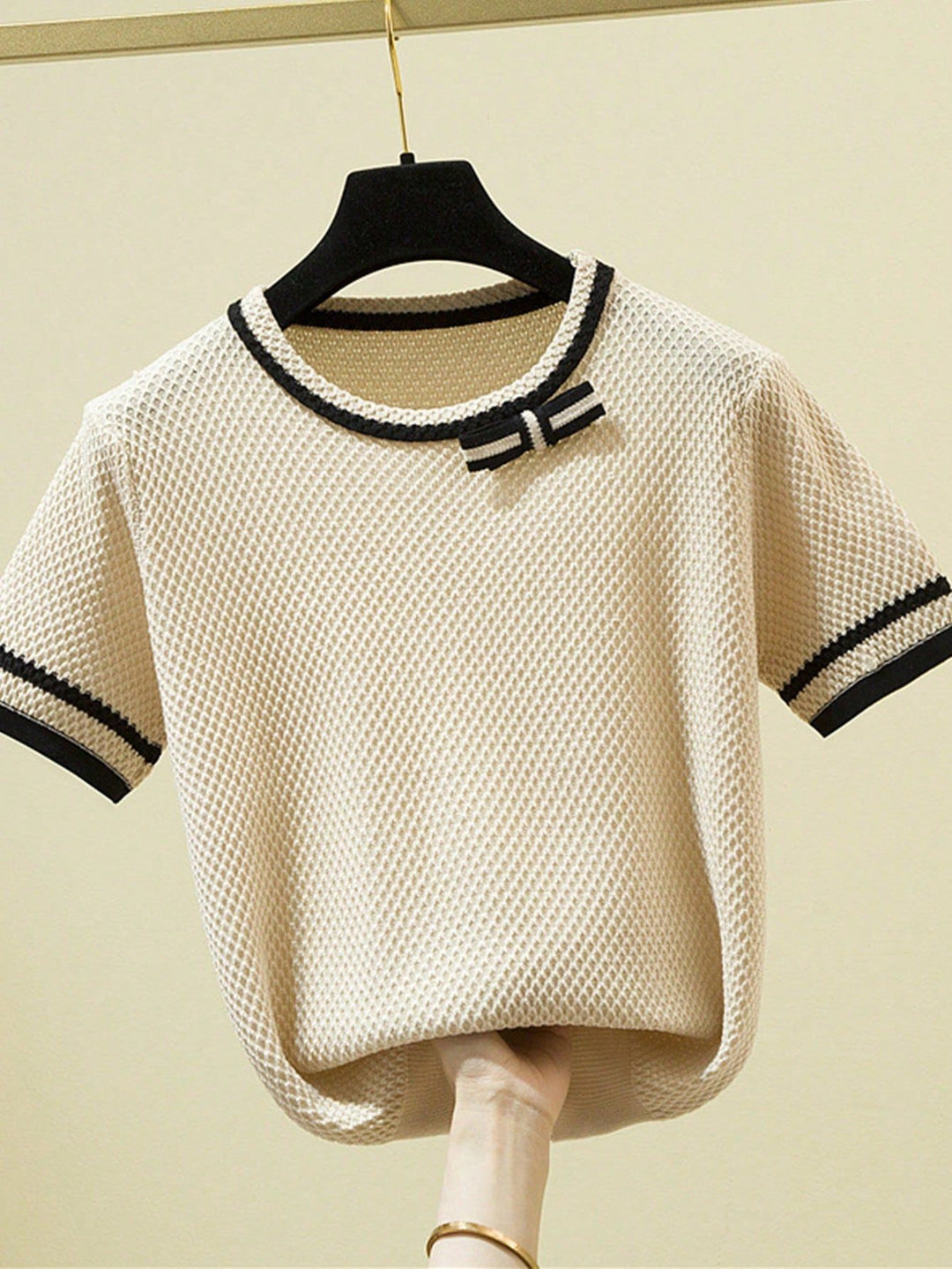 Dame net-T-shirt Stilla