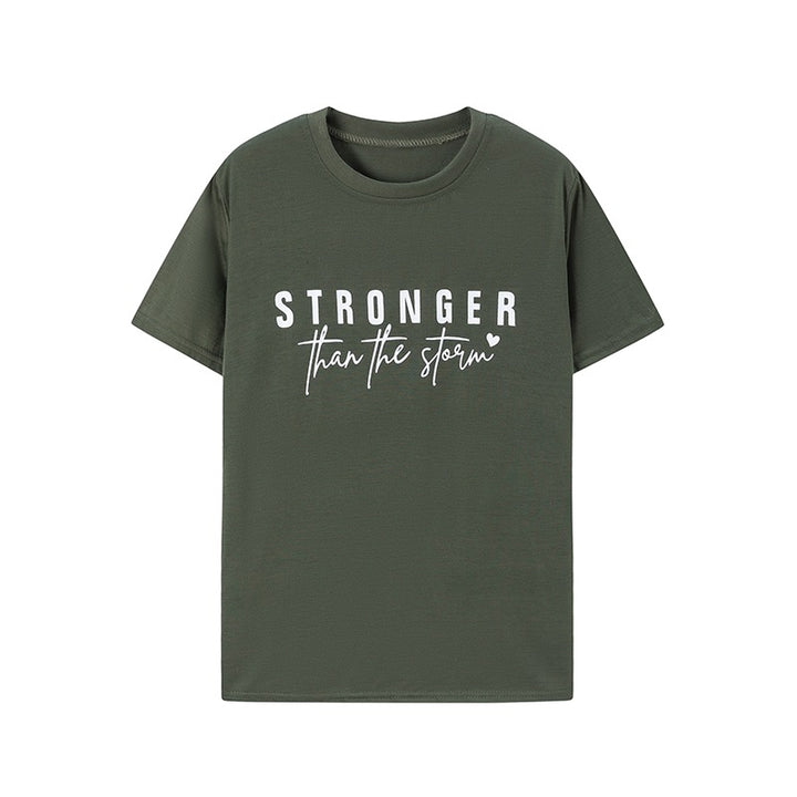 Kvinders motivations grafik T-shirt Stilla