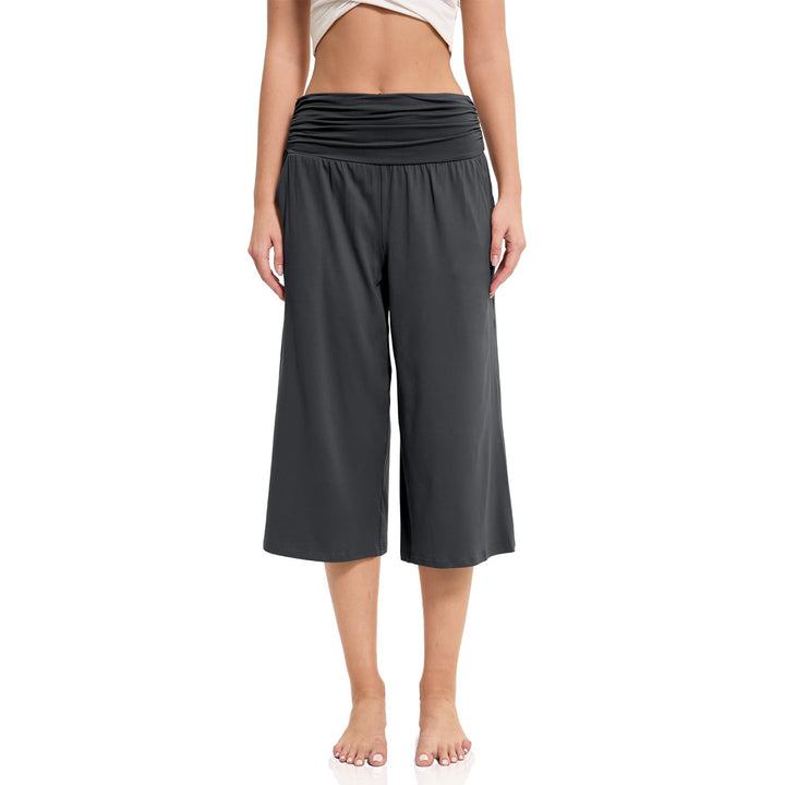 Dame Elegant og komfortabel Culotte-bukser med høj talje Stilla
