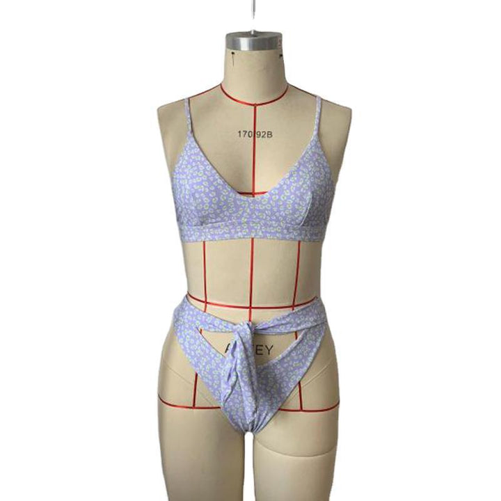 Damer Triangel-Bikini med Varebund Skovae