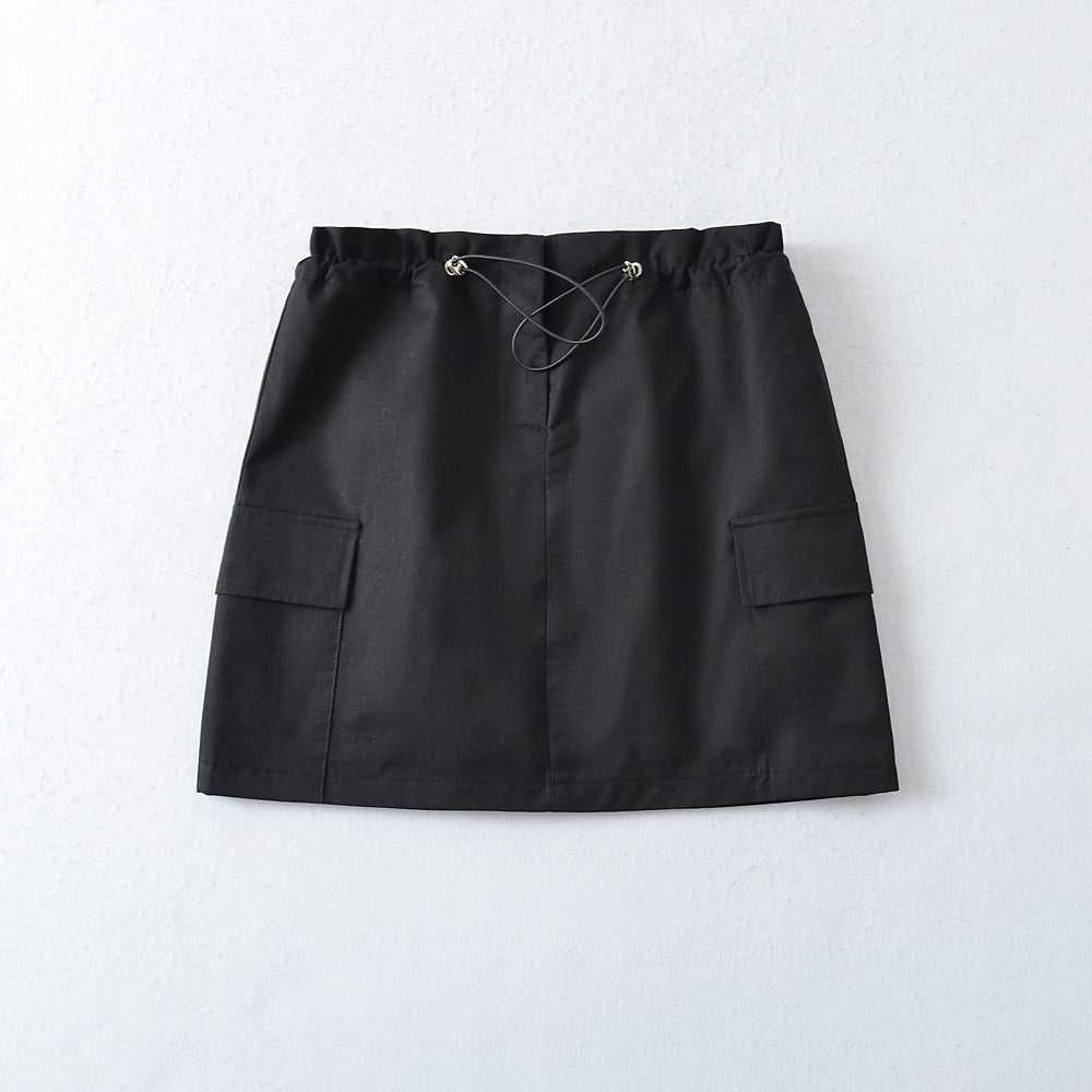 Dame fritidsshorts med praktiske lommer og fleksibel talje Stilla