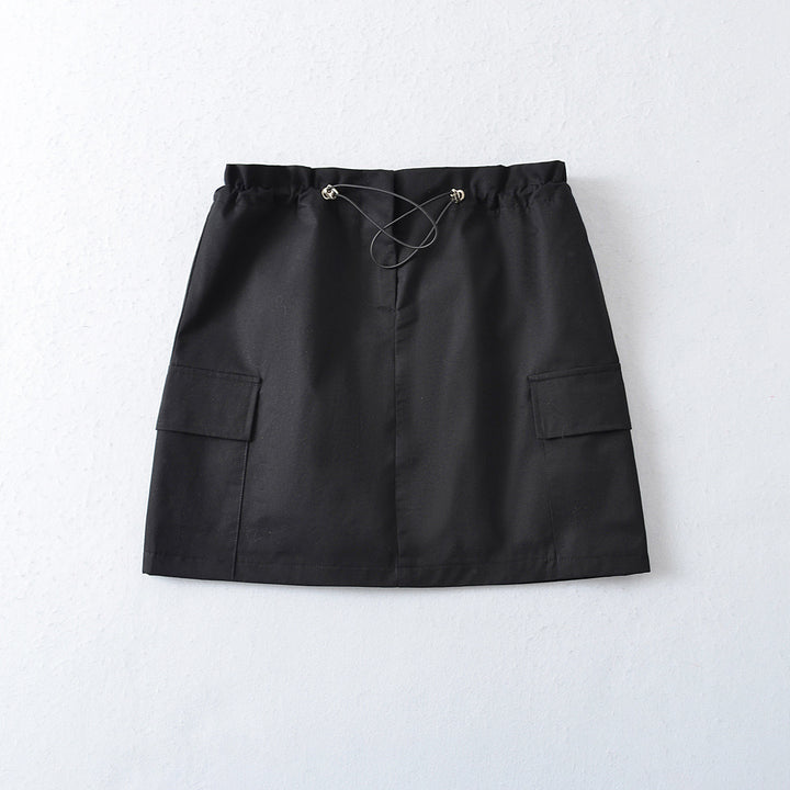 Dame fritidsshorts med praktiske lommer og fleksibel talje Stilla