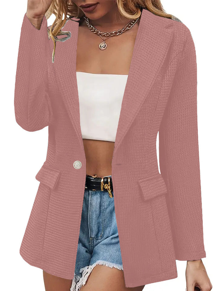 Dame Klassiker Elegant Blazer Stilla