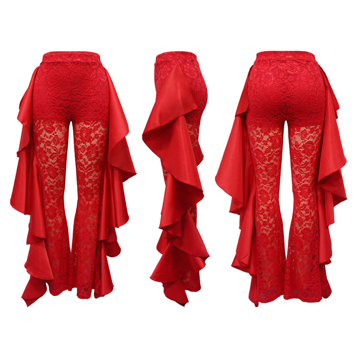 Dame elegant outfit med spidset bukser og cropped jakke Stilla