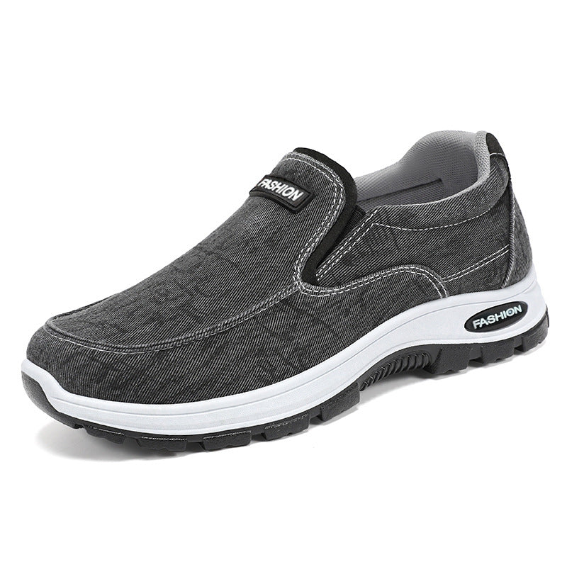 Herre Behagelige Slip-On Sneakers med elastisk design og skridsikker sål Stilla