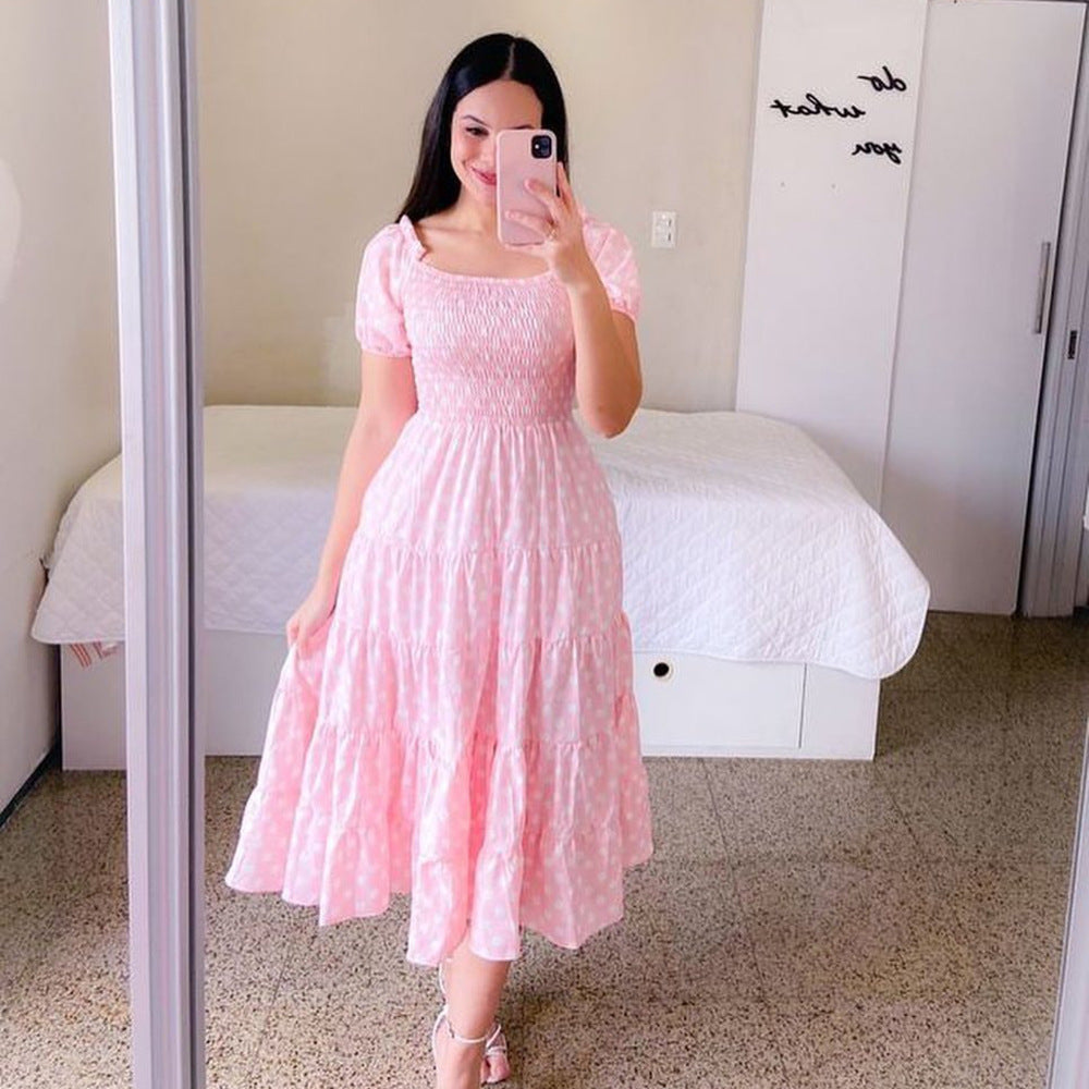 Stilla | Elegant One-Shoulder Large Swing Dress